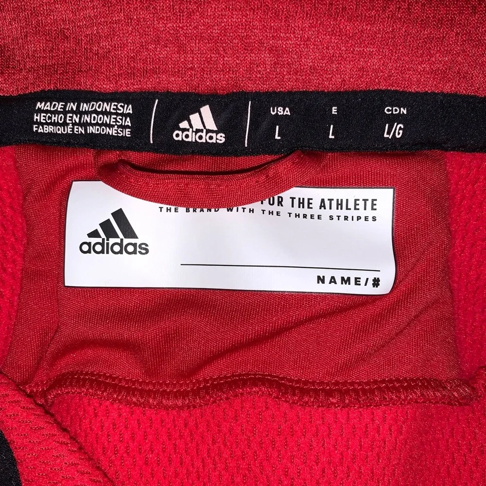 Men’s Adidas Quarter Zip Jacket - Picture 3 of 3